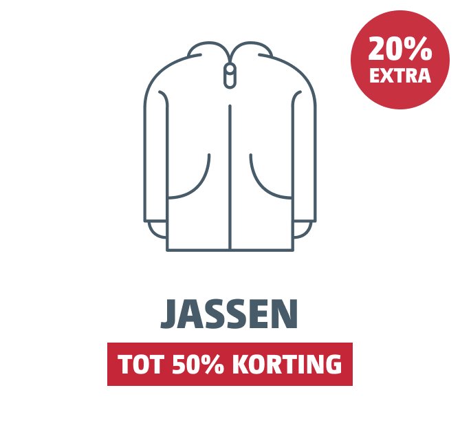 50% Korting Jassen | Sale