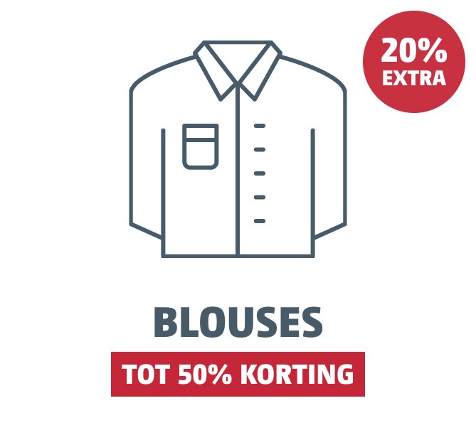 50% Korting Blouses | Sale